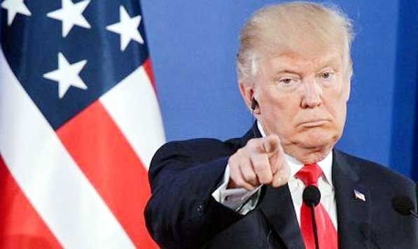 ट्रम्प ने हिंसा और लूटपाट पर अंकुश के लिए राजद्रोह एक्ट लगाने की दी धमकी