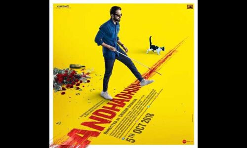 आयुष्मान ने अपनी आगामी फिल्म के लिए आंखों पर पट्टी बांधकर की प्रैक्टिस आयुष्मान ने अपनी आगामी फिल्म के लिए आंखों पर पट्टी बांधकर की प्रैक्टिस