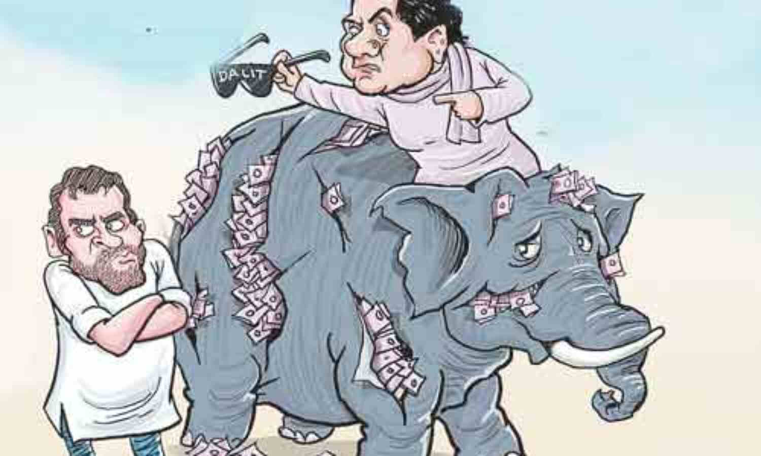 माया ने बिगाड़ा कांग्रेस का गणित