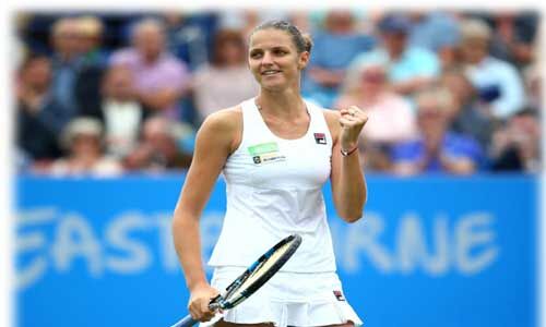 कैरोलिना प्लिसकोवा पेन पैसेफिक ओपन के फाइनल में पहुंची