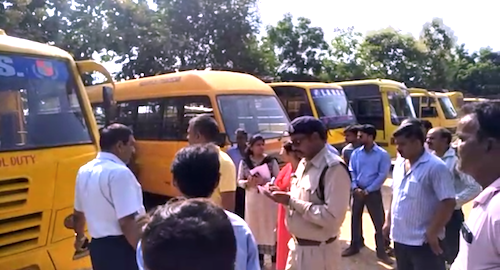 लिटिल एंजिल स्कूल की 53 बसों की फिटनेस बहाल, RTO ने दी हरीझंडी