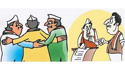 सत्ता में बने रहने एक ही परिवार के सदस्य कर रहे अलग दलों की राजनीति