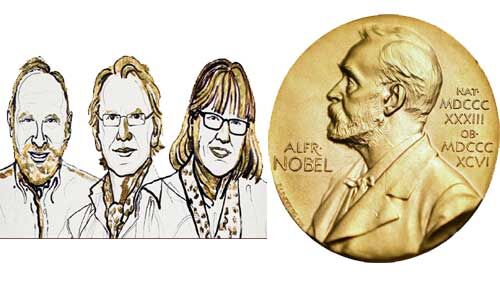 भौतिकी के क्षेत्र में तीन वैज्ञानिकों को मिलेगा नोबेल पुरस्कार
