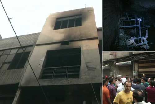 लुधियाना में होजरी फैक्ट्री में लगी आग, फायर ब्रिगेड की गाड़ियां मौके पर पहुंची