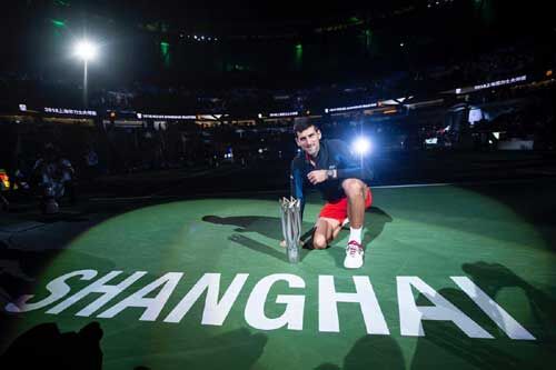 नोवाक जोकोविच ने चौथी बार जीता शंघाई मास्टर्स खिताब