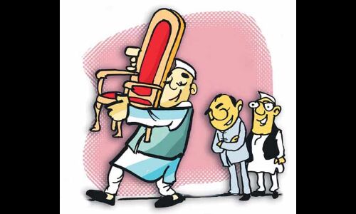 भाजपा के गढ़ इंदौर की नौ सीटों पर कांग्रेस की नजर