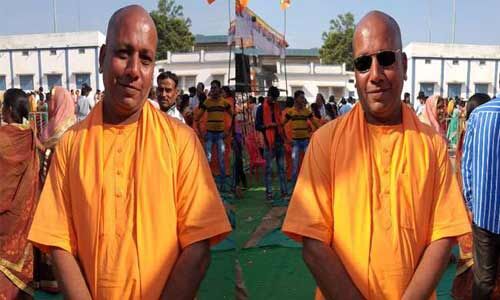 चर्चा में रहा योगी का हमशक्ल चर्चा में रहा योगी का हमशक्ल