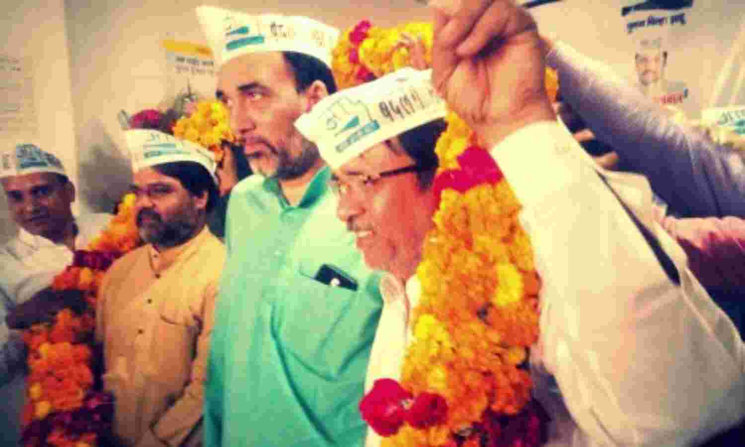 आप में शामिल हुए राम प्रकाश राजौरिया, मुरैना सीट से प्रत्याशी बनाकर बसपा ने लिया था टिकट वापस