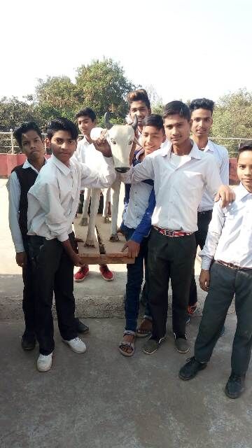 मुस्लिम छात्रों ने दिया गौ हत्या नहीं करने का संदेश