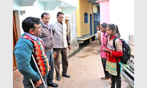 निरीक्षण में खुली कन्या नवीन छात्रावास की पोल