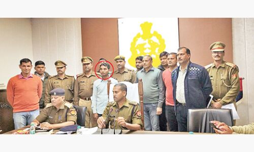 छाता व हाईवे पुलिस ने हाईवे पर लूट करने वाले दो लुटेरों को पकड़ा