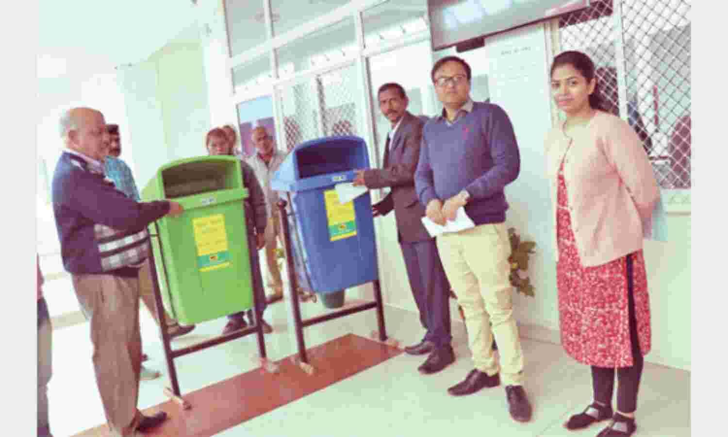 शहर में और रखे जाएंगे 100 डस्टबिन