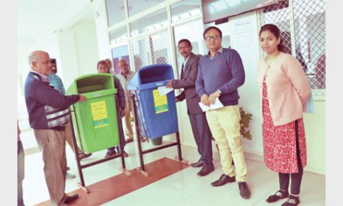 शहर में और रखे जाएंगे 100 डस्टबिन