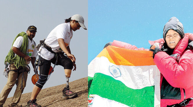 इस्पात के हौंसले वाली हैं अरुणिमा सिन्हा इस्पात के हौंसले वाली हैं अरुणिमा सिन्हा