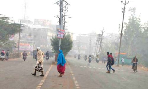 सीजन का दर्ज हुआ सबसे कम तापमान, 4.2 डिग्री