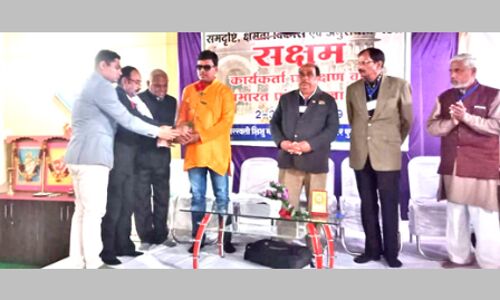 समाज में समर्पण का भाव बनाएं: विश्वजीत