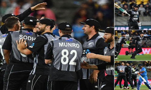 INDvsNZ 1st T20 : न्यूजीलैंड ने पहले टी-20 में भारत को 80 रन से हराया