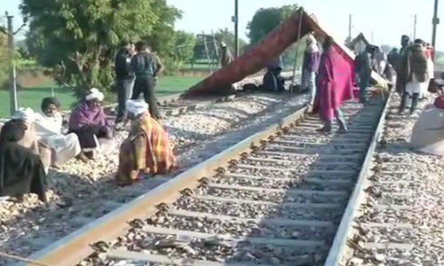 राजस्थान के गुर्जर आंदोलन से मध्यप्रदेश में कई ट्रेनें प्रभावित
