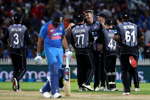 INDvsNZ 3rd T20 : न्यूजीलैंड ने भारत को 4 रनों से हराया, 2-1 से जीती सीरीज
