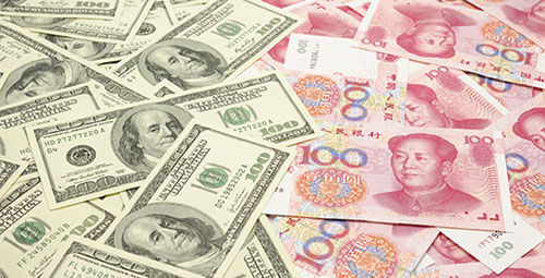 यूएसए डॉलर के मुकाबले चीन की मुद्रा में भारी गिरावट