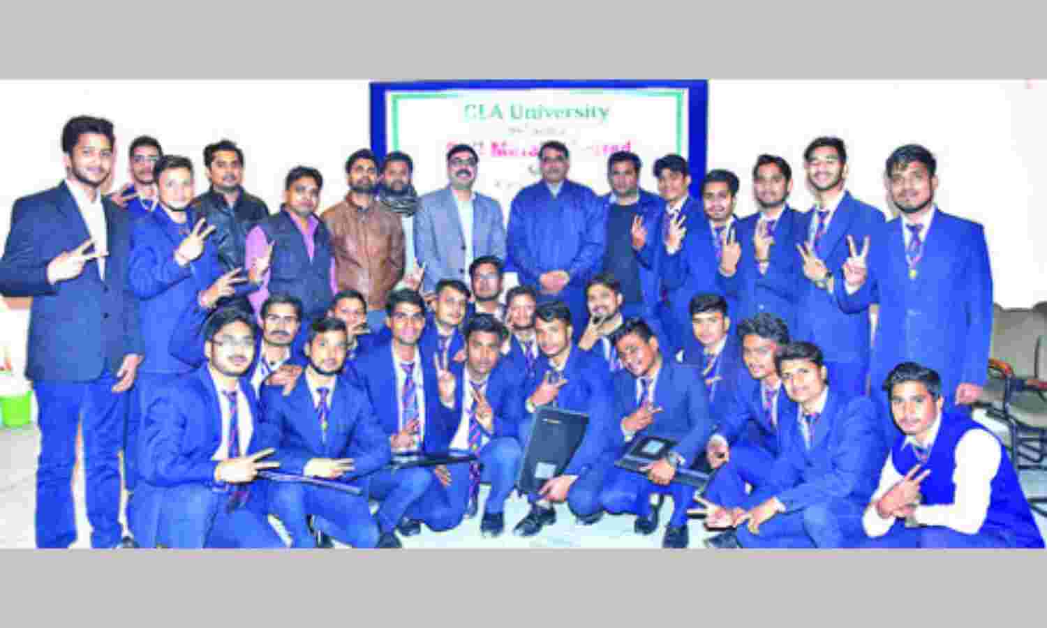 जीएलए पॉलीटेक्निक मैकेनिकल के 75 छात्रों को नौकरी