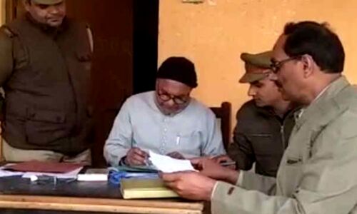 गोकुल के मधुसूदन इंटर कॉलेज पर एसटीएफ  का छापा