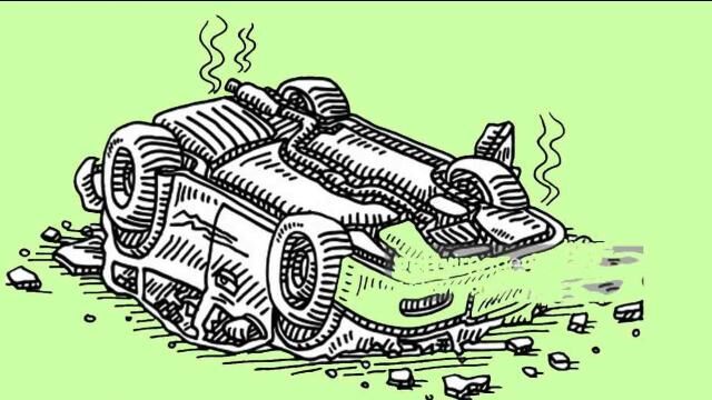 यमुना एक्सप्रेस वे पर कार पलटी, एक की मौत, चार घायल