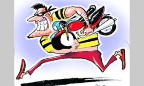 नहीं रुक रहा बाईक चोरियों का सिलसिला