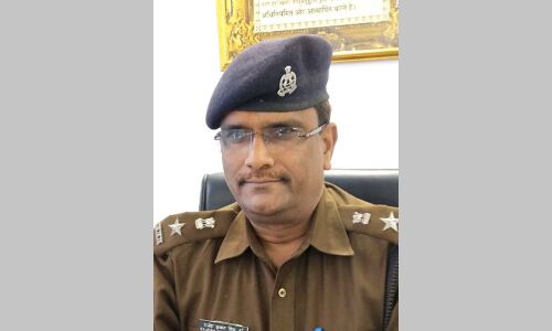 नवागत एसपी सिटी राजेश सिंह ने संभाला चार्ज