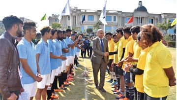 अरावली-शिवालिक में होगा फु टबाल और क्रिकेट का खिताबी मुकाबला