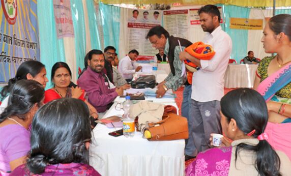 शिविर में जरुरतमंदों ने नहीं दिखाया उत्साह