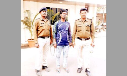 हत्या की सुपारी लेने वाला फरार आरोपी गिरफ्तार