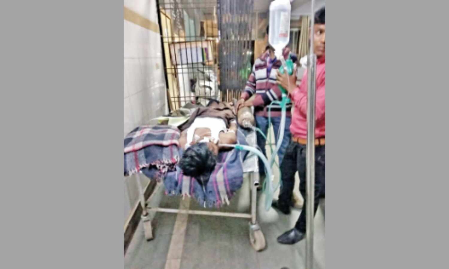 भतीजे को बचाने रात भर एम्बु बैग से देते रहे ऑक्सीजन