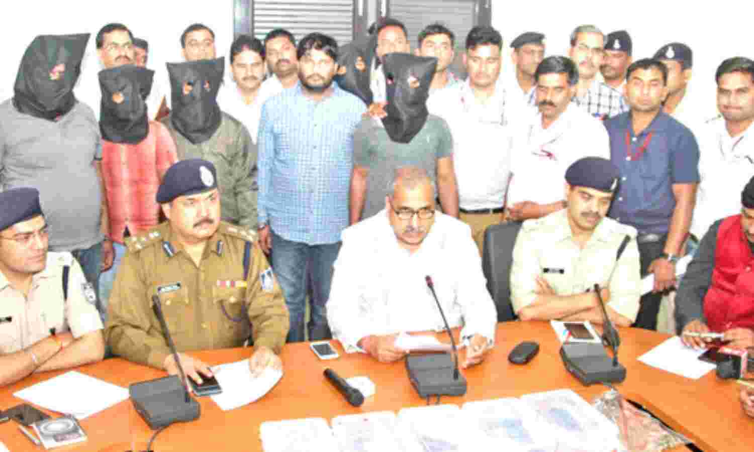 कुख्यात बदमाश अजय जडेजा के साथ पुलिस अभिरक्षा से भागा भीमा पकड़ा