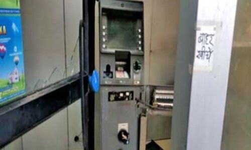 आचार संहिता में अपराधी बेखौफ, एटीएम को बनाया निशाना
