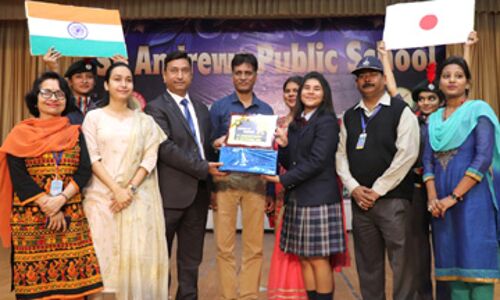 सेंट एण्ड्रूज की छात्रा ने जापान में पेश किया बेटी पढ़ाओ बेटी बचाओ का उदाहरण