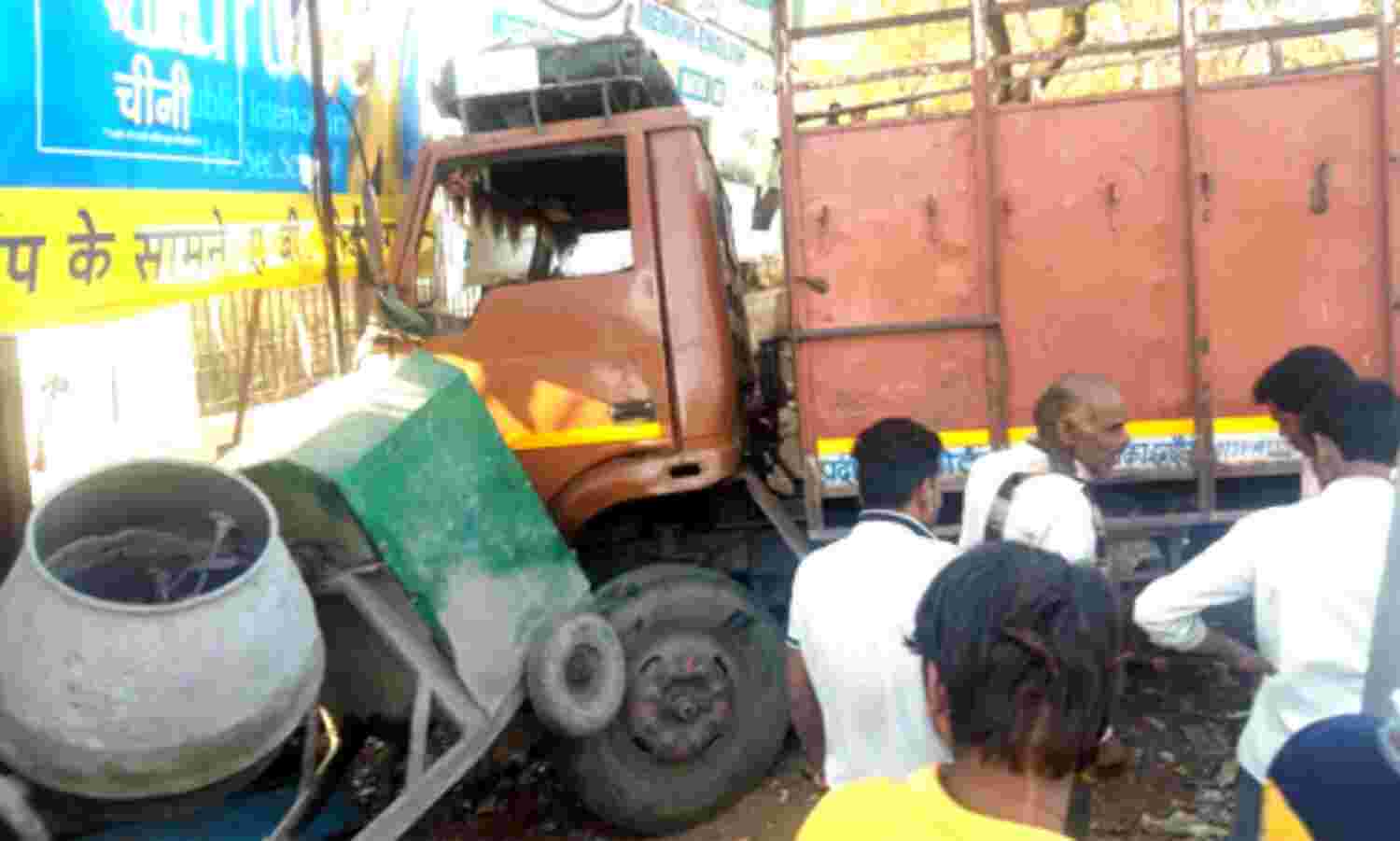 घास डिपो पर 407 की टक्कर से हुई बाइक सवार की मौत