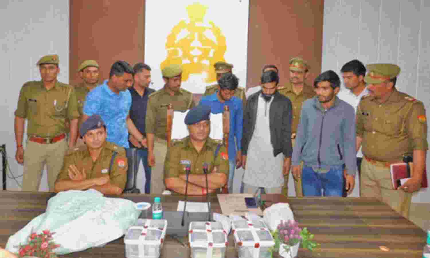 37.91 लाख रूपए से भरे एटीएम को उखाड़कर  कर ले जाने के मामले में तीन गिरफ्तार