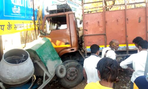 घास डिपो पर 407 की टक्कर से हुई बाइक सवार की मौत