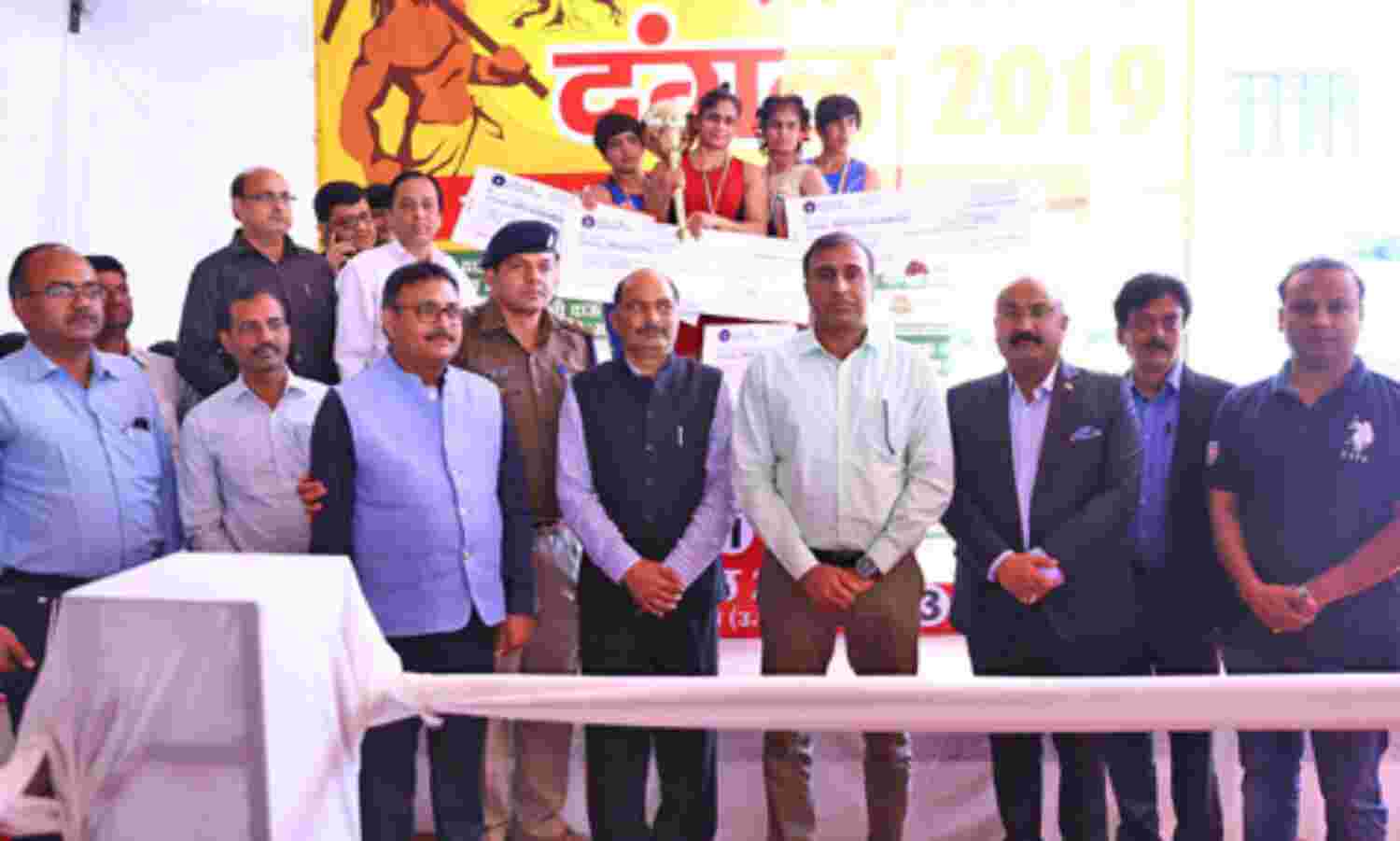 श्री दाऊजी दंगल में हरियाणा और दिल्ली ने जीता सोना और चांदी