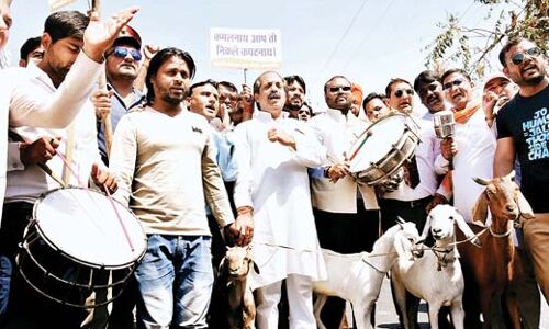 युवाओं का अपमान कर रही कांग्रेस सरकार