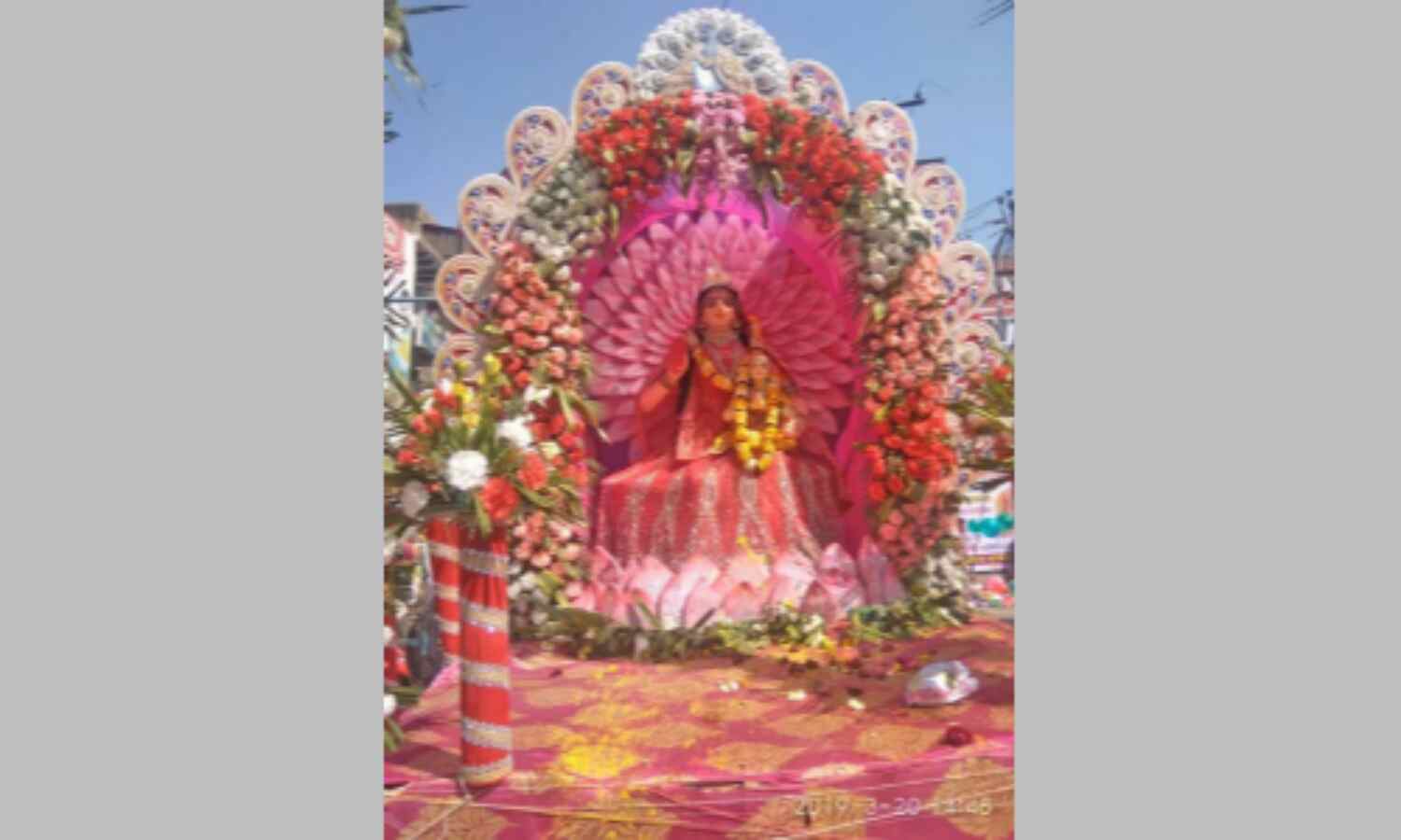 जनपद भर में रही होलिका दहन की धूम