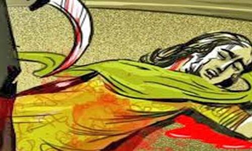 पत्नी की धारदार हथियार से हत्या, शराब के नशे का आदी था पति