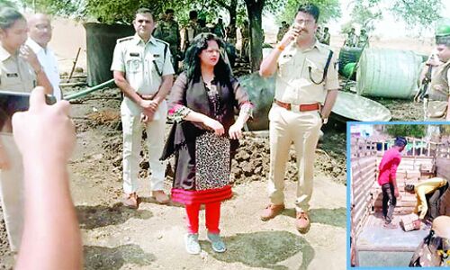 52 लाख की अवैध शराब जब्त