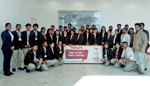 राजीव एकेडमी के विद्यार्थी याकुल्ट में इंडस्ट्रियल विजिट कर लौटे