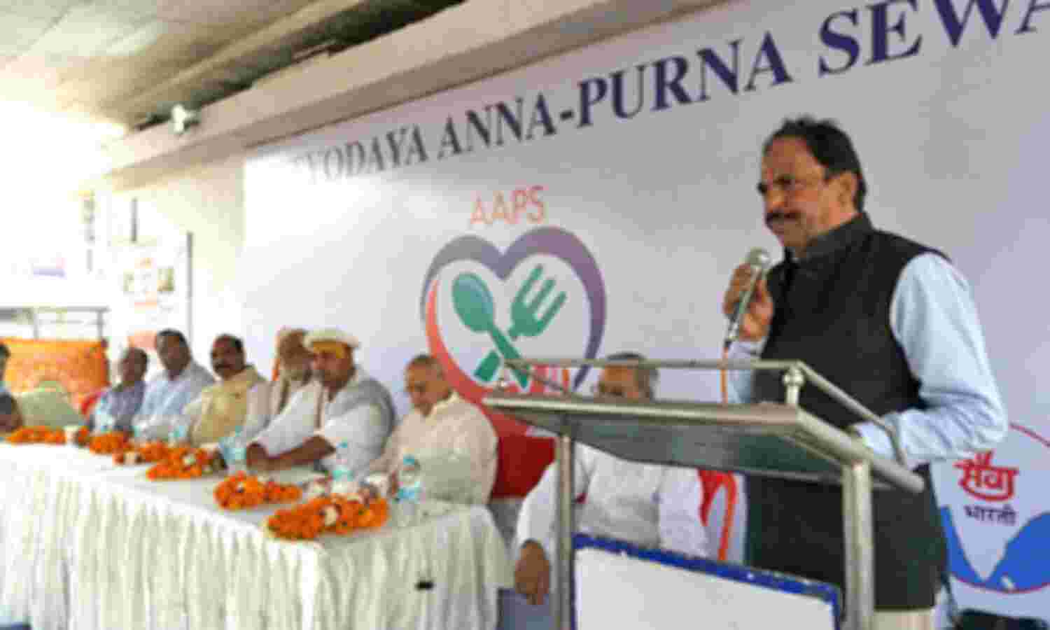 अन्नपूर्णा सेवा में समाज की बढ़ी सहभागिता