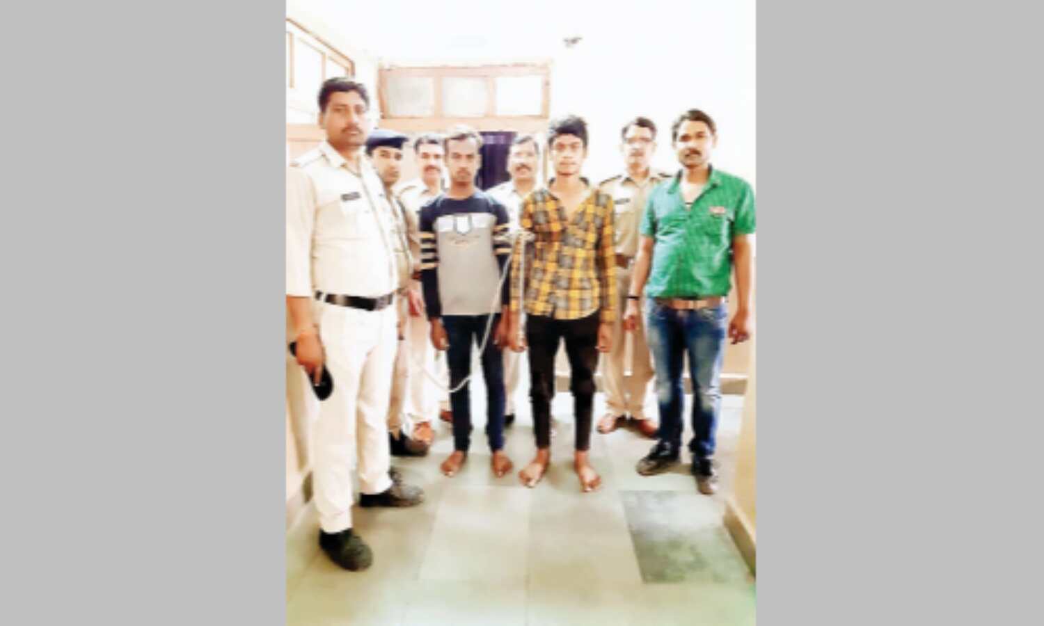 चैकिंग में पकड़े वाहन चोर चैकिंग में पकड़े वाहन चोर