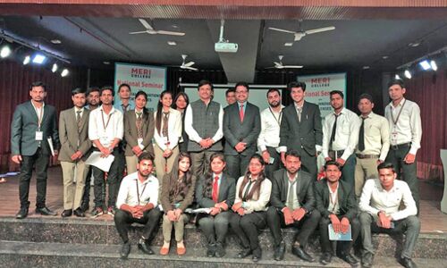 जीएल बजाज के छात्र-छात्राओं ने राष्ट्रीय संगोष्ठी में किया प्रतिभाग