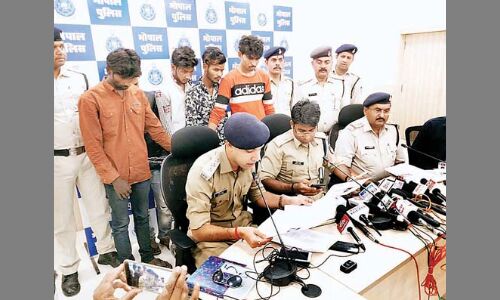 डकैती की योजना बनाते बदमाश गिरफ्तार