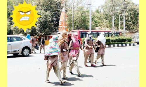 गर्मी ने दिखाए तेवर, पारा पहुंचा 40 पार